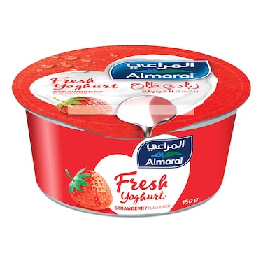 Almarai Strawberry Flavoured Fresh Yoghurt, 150g