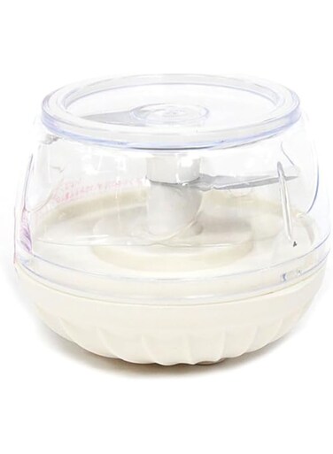 DAISO Mini Handle Vegetable Cutter Off White/Clear