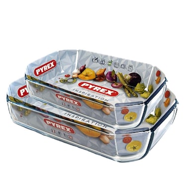 بايركس إنسبيريشن طقم تحميص 30 سم و35 سم، قطعتان