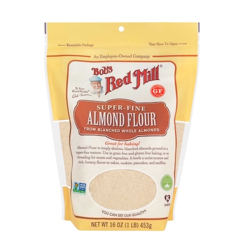 Bob&#39;s Red Mills Gluten Free Super Fine Almond Flour Blanched 453g