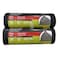Carrefour Heavy Duty Garbage Bags Roll Black XL 60 Gallon, 20 Bags, Pack of 2