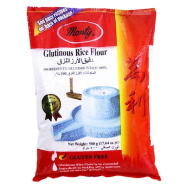 Monty Glutinous Rice Flour, 500g