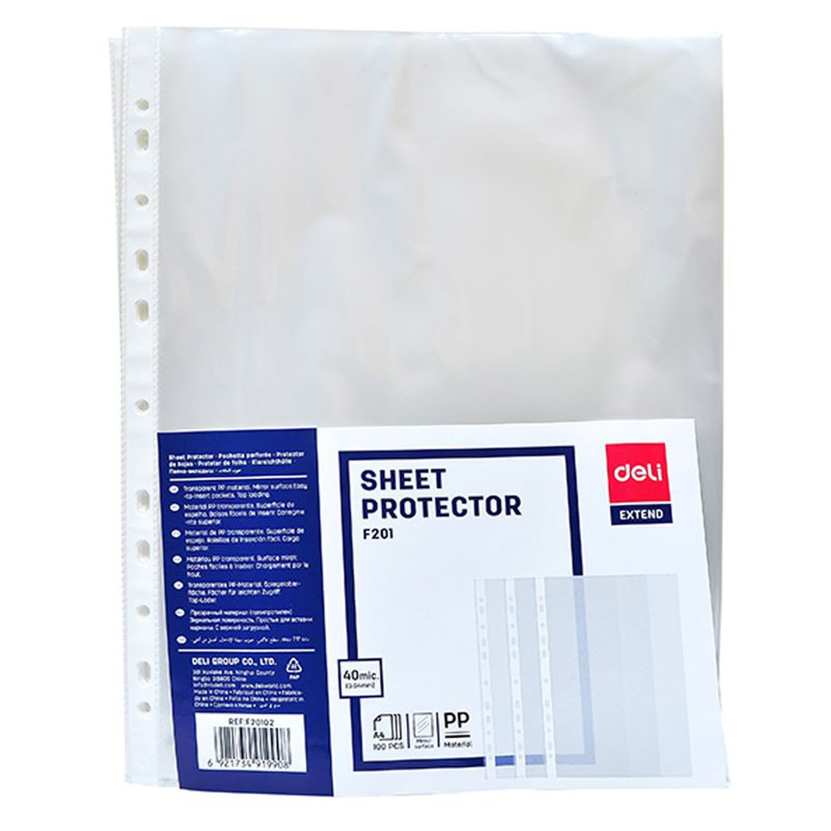 BESTSELLER 24% OFF Sold by Carrefour Deli 11 Hole Sheet Protector 40micron 100 PCS
