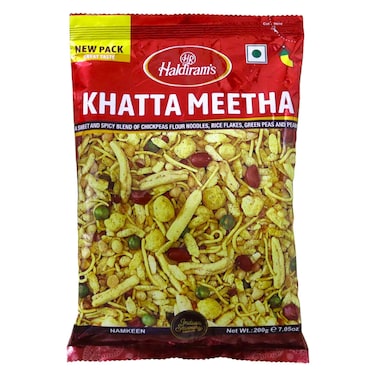 Haldiram's Khatta Meetha Snack, 200g