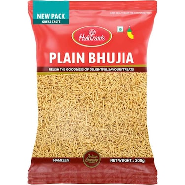Haldiram's Plain Bhujia Snacks, 200g