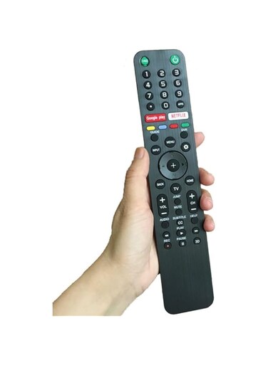 Universal Remote Control Compatible for Smart TVs   Works with LED, OLED, LCD, 4K, UHD, HDR, and Android TVs   Replacement Remote for Easy Control   No Voice Function   Ergonomic, Long-Range Remote