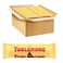 Toblerone Swiss Milk Chocolate Bar with Honey and Almond Nougat, 50g Pack of 24
