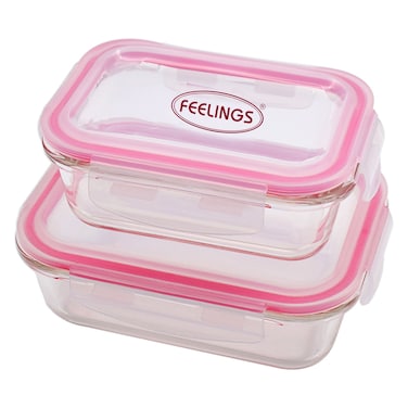 Feelings, Glass Storage Container Set