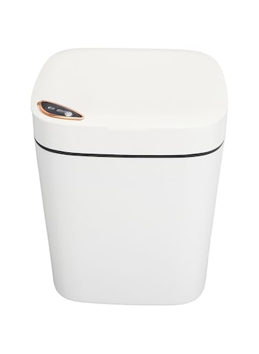 Luqeeg Automatic Trash Can, Smart Rubbish Bin, Waterproof Motion Sensor Intelligent Sensing Trash Can Touchless Trash Cans with Lid for Kitchen, Office, Living Room, Toilet, Bedroom (14L)