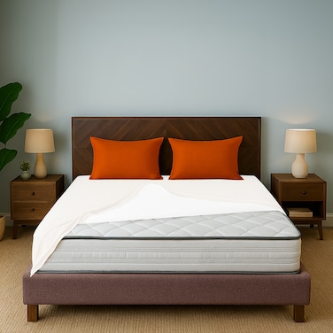 Armour Plus Protector   Mattress Protector   Waterproof Premium Cotton Mattress Protector   Breathable   Hypoallergenic