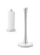 Aputue Paper Towel Holder, Waterproof Weighted Base, Stainless Steel Countertop, One-Handed Tear Paper Stainless Steel Paper Towel Holder, for Kitchen &amp; Bathroom, Hold Any Type of Paper