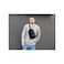 Levelo Urban Sling Bag with 1680D Polyester, Lightweight Design &amp; Multiple Compartments