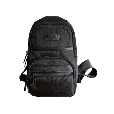 Levelo Urban Sling Bag with 1680D Polyester, Lightweight Design &amp; Multiple Compartments
