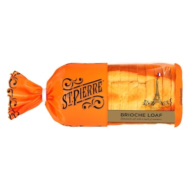 St. Pierre Sliced Brioche Loaf, 500g