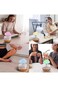 Cute cloud humidifier &amp; diffuser with waterfall lamp for relaxing, sleeping, and mood lighting.