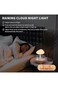 Cute cloud humidifier &amp; diffuser with waterfall lamp for relaxing, sleeping, and mood lighting.