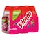 Vimto Strawberry Fruit Flavoured Drink Sport Cap Pet Bottle, 250ml Pack of 6