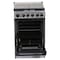 Midea 4 Burner Gas Cooker BME55007FFD Inox 50x50cm