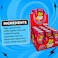 Bazooka Triple Power Push Pop Cherry Watermelon Blackcurrant Hard Candy, 34g, Pack of 12