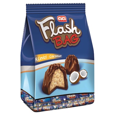 سيسي فلاش كيس شوكولاته بكريمة جوز الهند، 500 غرام