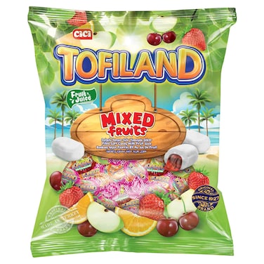 Cici Tofiland Mixed Fruits Soft Candy, 1kg
