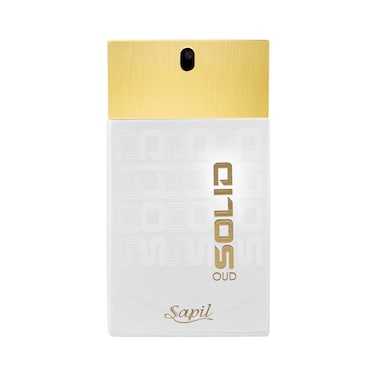 Sapil Eau De Toilette, For Men, Solid Oud, 100ml