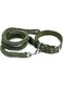 Nyganmelloz Large Dog Collar With Collar For Leash Dog Rope Traction Belt Golden Dog Collar Dog Chain Traction Satsuma Tibetan Mastiff