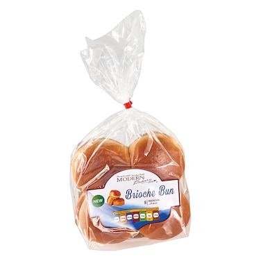 Modern Bakery Brioche Buns, 400g