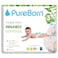 PureBorn Organic Bamboo Nappies Size 3 5.5-8kg 28 Diapers