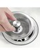 Packs Stainless Steel Kitchen Sink Strainer, Food Debris Catcher with Water Release/Storage Function, 3.27" x 2.36" Drain Filter for Kitchen Sinks, Prevent Clogs