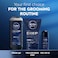 NIVEA MEN Deep Cleansing Face And Beard Wash With Active Charcoal 100ml