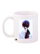 Girl Printed Mug White/Purple/Brown