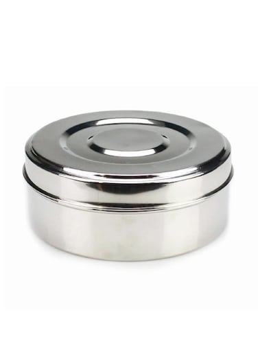 Stainless Steel Puri Dabba Food Storage Container, Airtight Container tiffin box 700ml