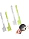 Incisae 4 PACK Pet Food Can Supplies Pet Food Mixing Spoons Food Canned Scoop for Pet Cat Dog Feeding Can and Wet Food Storage (Green+Gray)