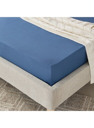Box Essential Cotton Twin Fitted Sheet 120 x 200 x 36 cm