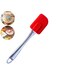 Premium Heat Resistant Red Silicone Spatula &acirc;&euro;&ldquo; BPA Free Food Grade Flexible Rubber Scraper, Detachable Head for Easy Cleaning, Acrylic Handle with Hanging Hole, Non-Stick Cooking Baking Mixing Spatula for Home Kitchens, Restaurants, Bakeries, Cooking Classes, Professional Chefs, and Everyday Cooking &amp; Baking