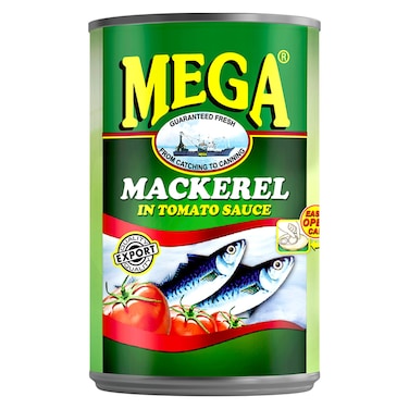 Mega Mackerel in Tomato Sauce, 155g
