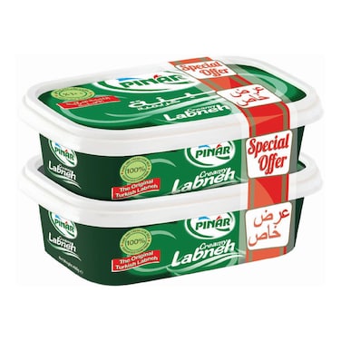 Pinar Creamy Labneh, 400g Pack of 2