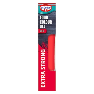 Dr.Oetker Extra Strong Red Food Colour Gel, 15g