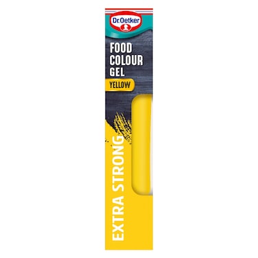 Dr.Oetker Extra Strong Yellow Food Colour Gel, 15g