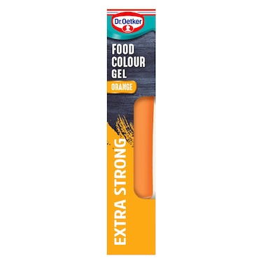 Dr.Oetker Extra Strong Orange Food Colour Gel, 15g