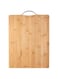 Delopik Bamboo Cutting Board, Wooden Chopping Board Kitchen Cutting Board With Juice Grooves. Natural Bamboo (STYLE 1)