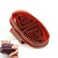 Five Lines of Meridian Brush Slimming Skinny Body Massage Brush Massager &ndash; Dark Red
