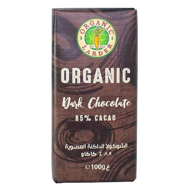 Organic Larder 85% Cacao Dark Chocolate,100g