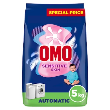 OMO Automatic Powder Laundry Detergent for sensitive skin 5kg