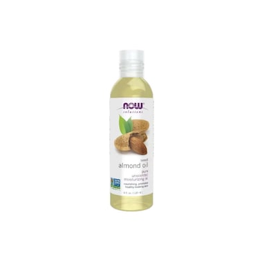 Now Solutions Sweet Almond Oil 100% Pure, 4 fl oz 118 ml