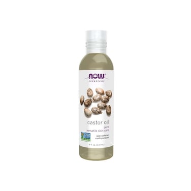 Now Solutions Castor Oil, 4 fl oz 118 ml