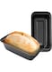 MOMENT Carbon Steel Nonstick Loaf Pan with Easy Grips Handles for Baking Homemade Bread, Brownies and Pound Cakes. [Size : 27.5 x 15 x 7cm]