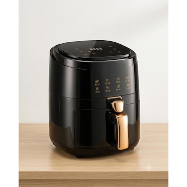 10L Digital Air Fryer 4000W Oil-Free Cooker with Touch Control, Timer &amp; Adjustable Temperature