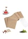 100Pcs Disposable Tea Bags for Loose Leaf Tea, Empty Tea Bags for Loose Tea, 100% Natural Wood Pulp Paper Material, Unbleached Tea Filter Bags with Drawstring (7*9cm)